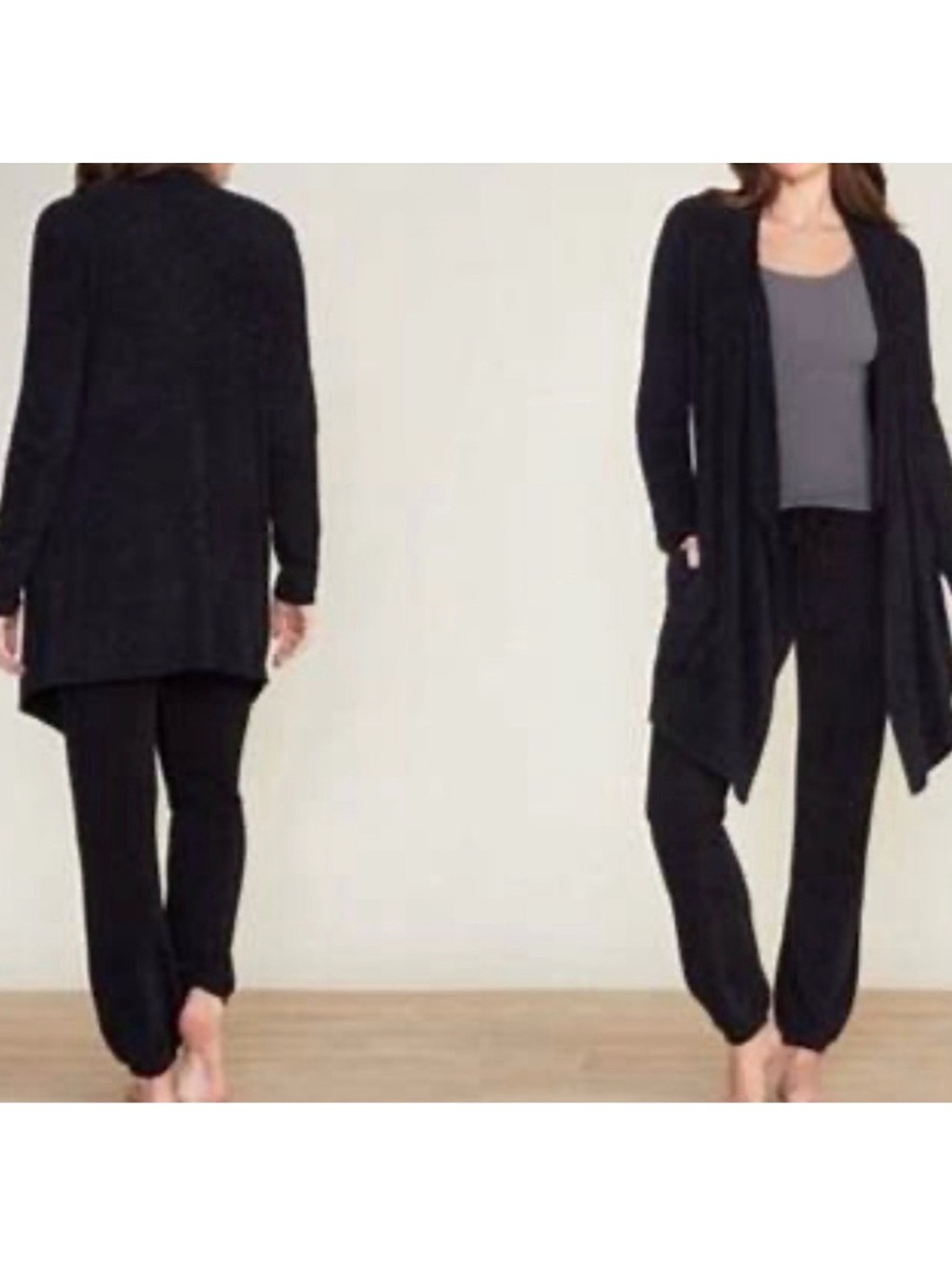 Barefoot Dreams Dark Blue Extra Long Cardigan NWOT